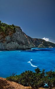 Preview wallpaper porto katsiki, lefkada, greece, ionian sea, hdr