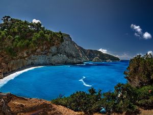 Preview wallpaper porto katsiki, lefkada, greece, ionian sea, hdr