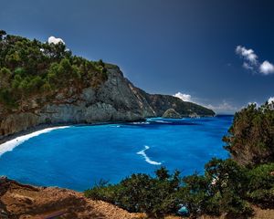 Preview wallpaper porto katsiki, lefkada, greece, ionian sea, hdr