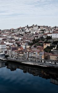 Preview wallpaper portugal, port, shore, buildings