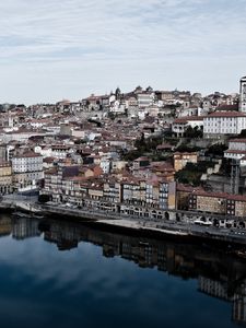 Preview wallpaper portugal, port, shore, buildings