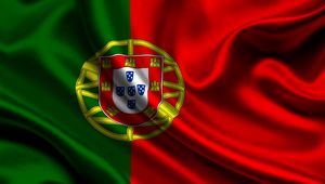 Preview wallpaper portugal, satin, flag, symbols