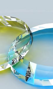 Preview wallpaper precious, stones, shape, glass, light