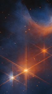 Preview wallpaper pre-stellar, ice, stars, space