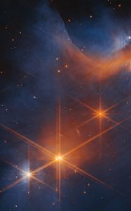 Preview wallpaper pre-stellar, ice, stars, space