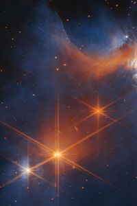 Preview wallpaper pre-stellar, ice, stars, space