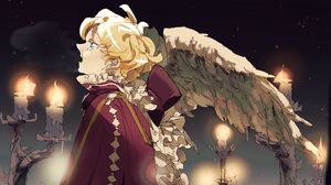 Preview wallpaper prince, angel, wings, anime, art