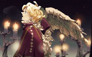 Preview wallpaper prince, angel, wings, anime, art