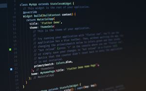Preview wallpaper programming, code, screen