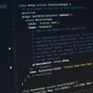 Preview wallpaper programming, code, screen