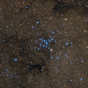 Preview wallpaper ptolemys cluster, constellation, stars, space, dark