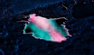 Preview wallpaper puddle, reflection, dark