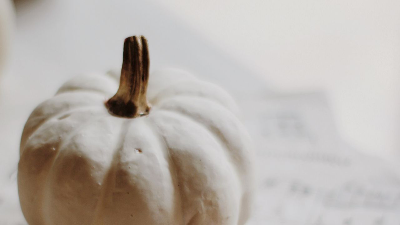 Wallpaper pumpkin, leaf, notes, autumn