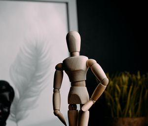 Preview wallpaper puppet, figurine, wooden
