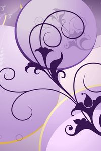 Preview wallpaper purple, brown, bright, patterns, colors