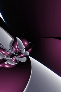 Preview wallpaper purple, form, alloy