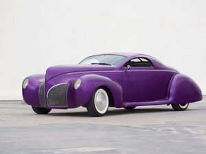 Preview wallpaper purple haze, cars, lilac, side view