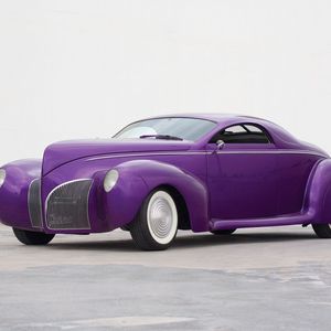 Preview wallpaper purple haze, cars, lilac, side view