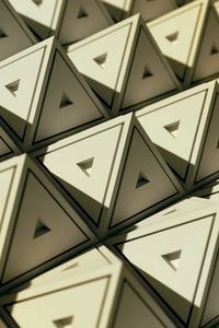 Preview wallpaper pyramids, triangles, geometry, 3d, structure