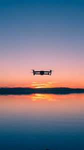 Preview wallpaper quadcopter, sky, horizon