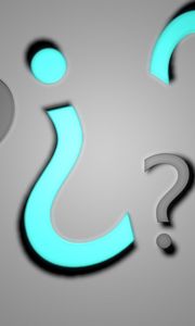 Preview wallpaper question marks, background, signs, bright