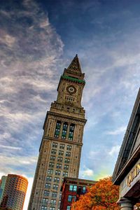 Preview wallpaper quincy market, boston, building, sky, stone