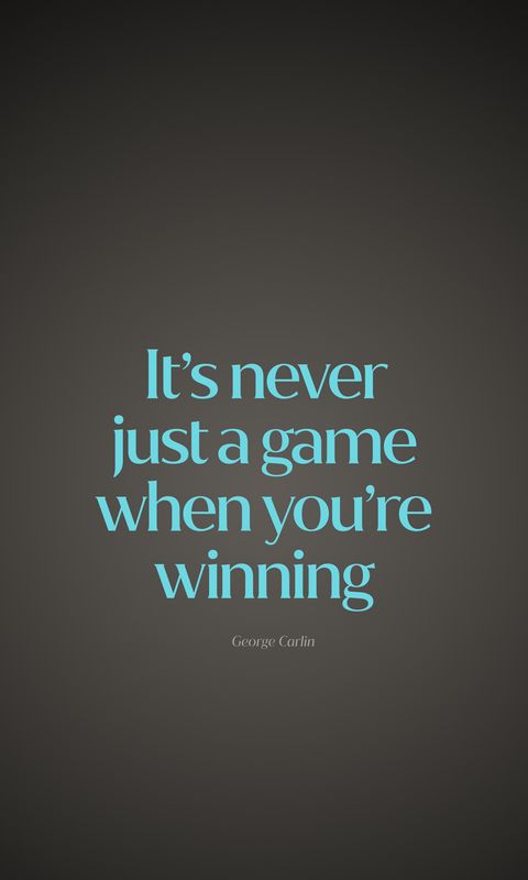 480x800 Wallpaper quote, game, winning, saying, phrase