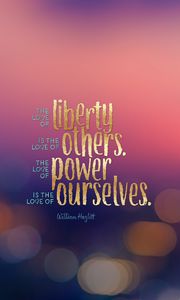Preview wallpaper quote, love, liberty, power, meaning