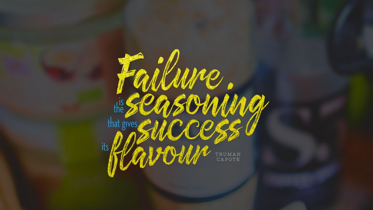 Wallpaper quote, motivation, inspiration, failure, luck, success