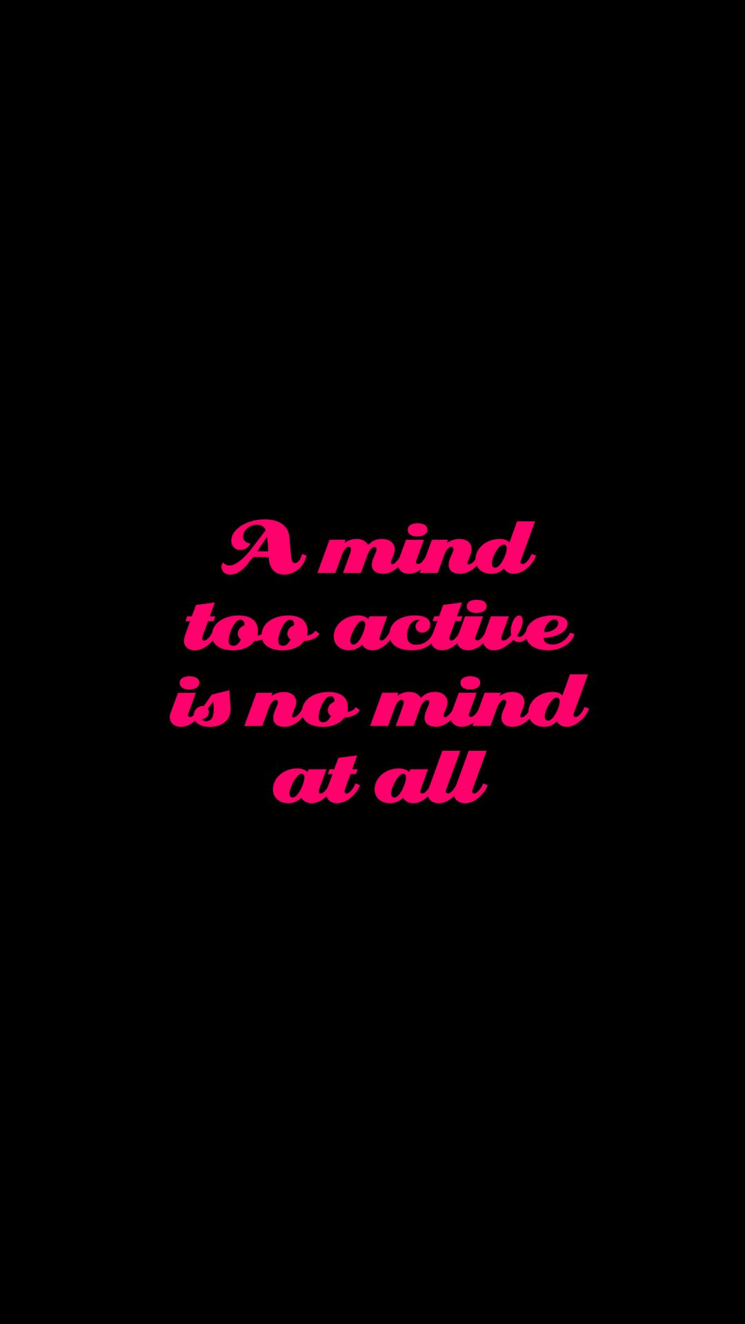 1080x1920 Wallpaper quote, phrase, words, pink