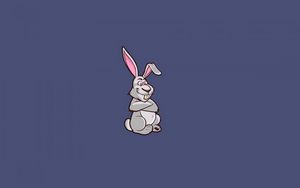 Preview wallpaper rabbit, art, minimalism, picture