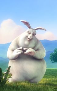 Preview wallpaper rabbit, bunny, big bunny, art