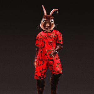 Preview wallpaper rabbit, style, funny, art