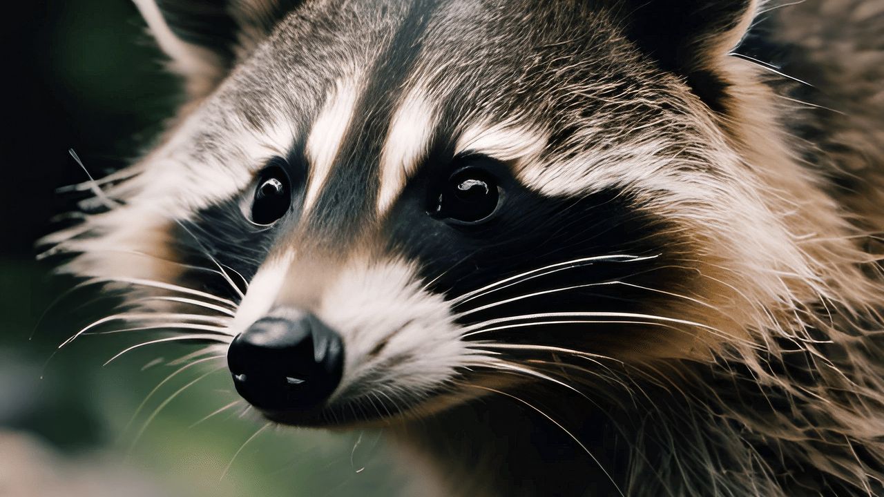 Wallpaper raccoon, animal, funny, wildlife