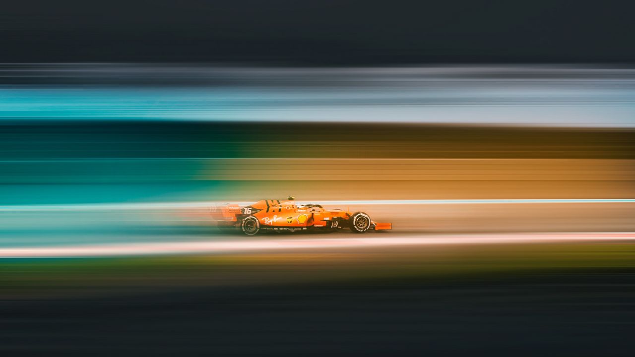 Wallpaper race, car, speed, blur