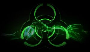 Preview wallpaper radiation, sign, symbol, background