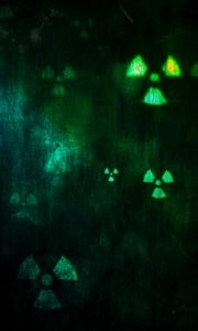Preview wallpaper radiation, symbols, art, spots