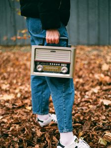 Preview wallpaper radio, retro, vintage, style