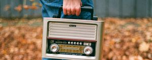 Preview wallpaper radio, retro, vintage, style