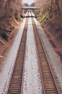 Preview wallpaper railroad, autumn, trees