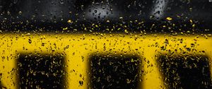 Preview wallpaper rain, drops, glass, macro