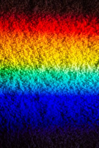 320x480 Wallpaper rainbow, colorful, gradient, texture