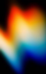 Preview wallpaper rainbow, colorful, gradient, bright, black