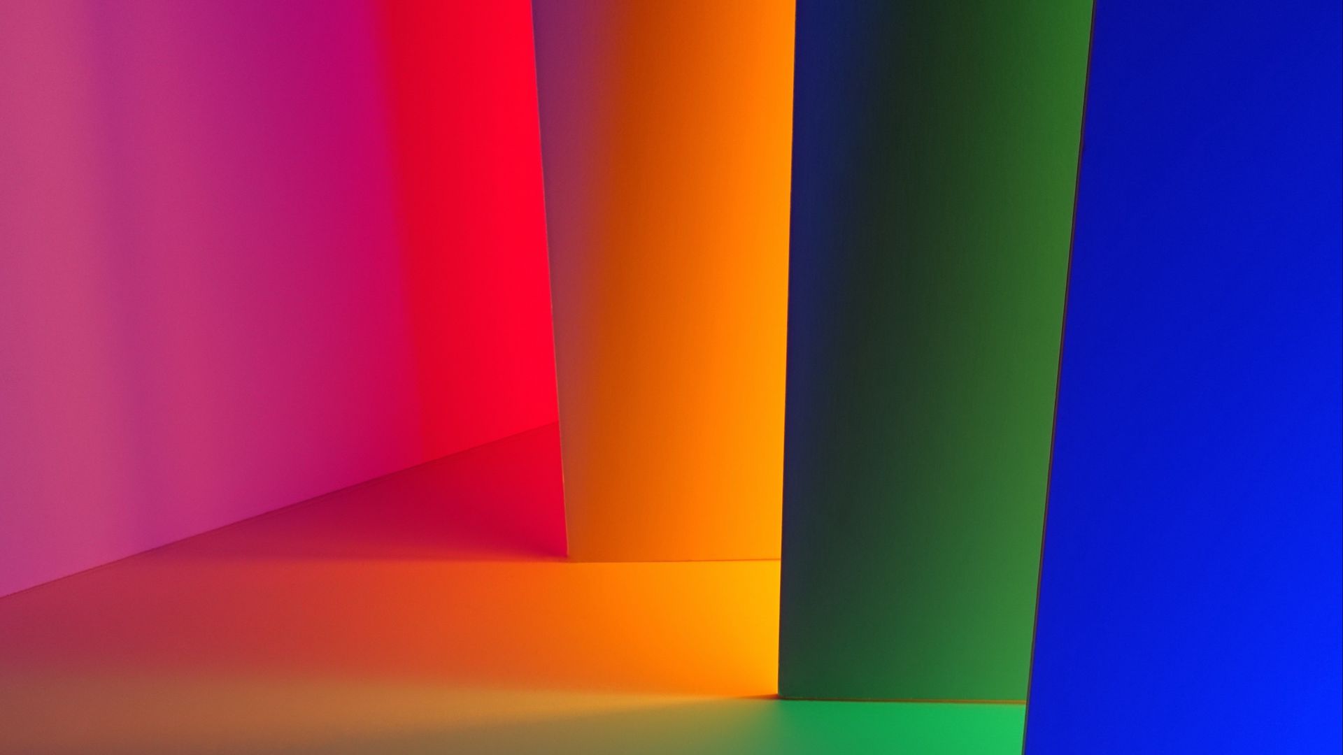 Download Wallpaper 1920x1080 Rainbow Gradient Colors Full Hd Hdtv