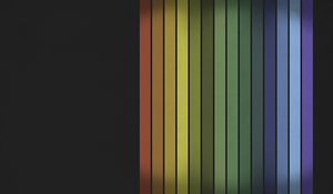 Preview wallpaper rainbow of colors, lines, number