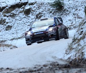 Preview wallpaper rally, car, wrc, ford fiesta