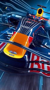 Preview wallpaper rally, red bull, car, race
