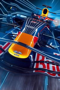 Preview wallpaper rally, red bull, car, race