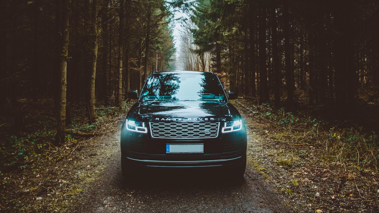 Wallpaper range rover, car, front view, suv