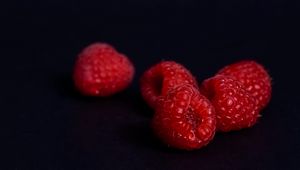 Preview wallpaper raspberries, berries, fresh, macro